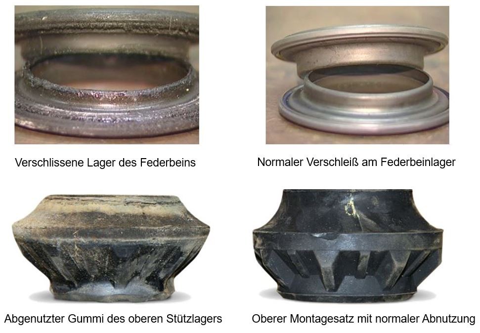 Federbeinstützlager, Domlager und Montagekits