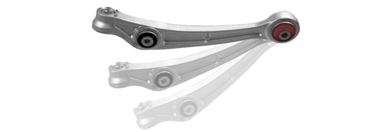 MOOG Control arm with bushings