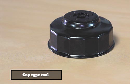 Cap type tool