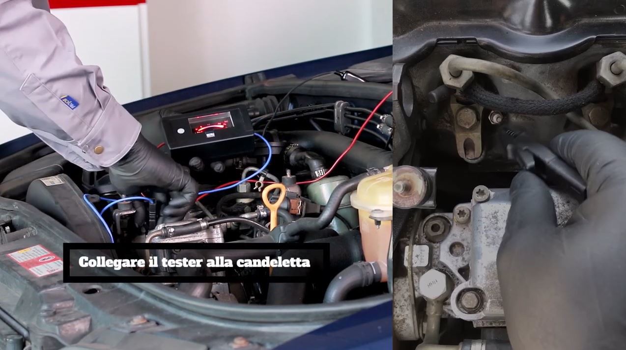 Testare le candelette