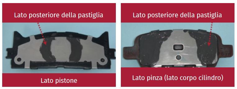 Lati pistone e pinza